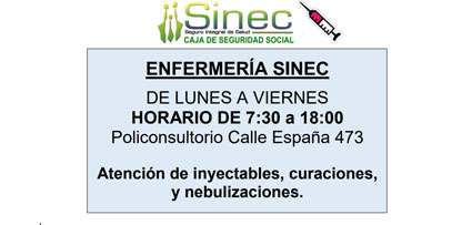 Atención Curaciones y Nebulizaciones
